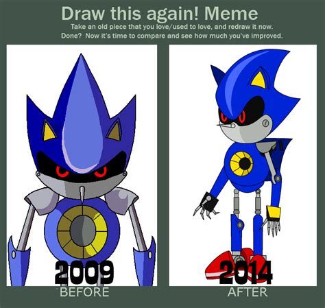 Draw This Again Metal Sonic By Percyfan94 On Deviantart