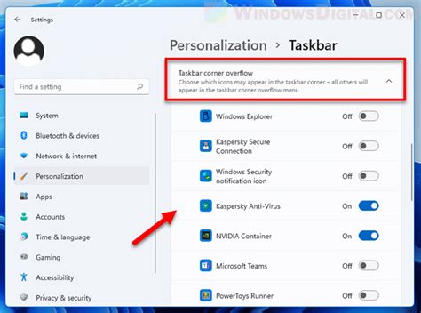 How To Show Hidden Icons On Windows 11 Taskbar Corner