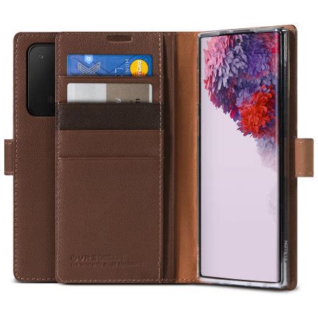Free delivery and returns on ebay plus items for plus members. VRS Genuine Leather Stand Samsung Galaxy S20 Ultra Folio ...