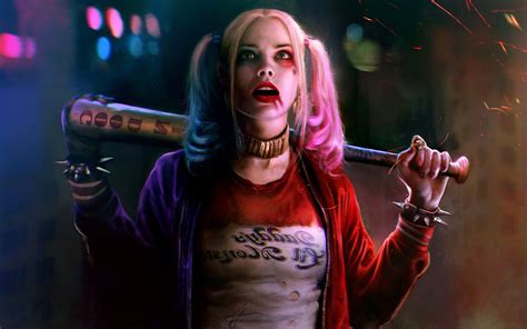 Margot Robbie Harley Quinn Suicide Squad Dc Comics Wallpapers Hd