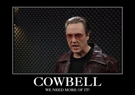 This Site Needs More Cowbell