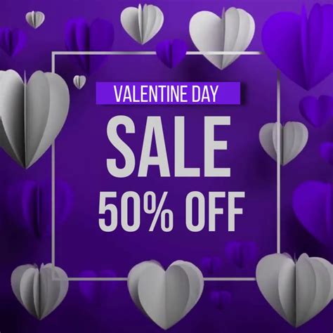 Valentines Day Retail Template Postermywall