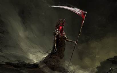 Reaper Grim Death Scythe Sickle Dark Fantasy