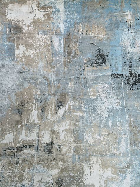 Texture Brushstrokes Rug Sky Luxury Designer Rugs Uk Rug Store London