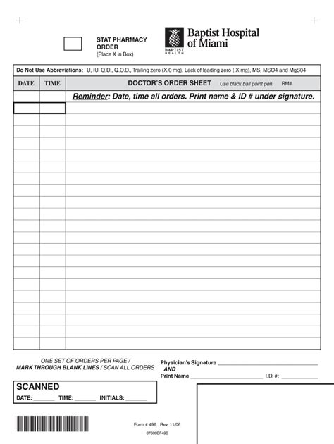 Physician Order Form Pdf Fill Out And Sign Online Dochub