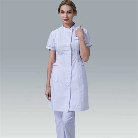 Konvier Brand Stand Collar Quick Dry Spring Wear Nurse Hospital Uniform