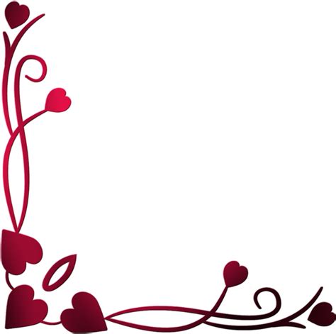 Valentines Day Border Png Clipart Png All Png All