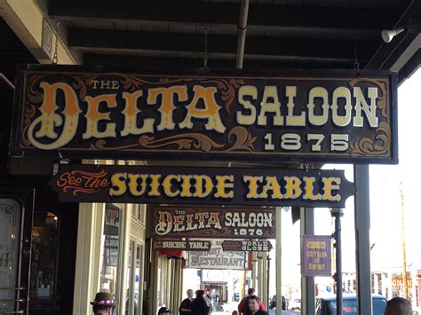 Ate Lunch At The Delta Saloon Cafe Virginia City Nv So Much Fun In