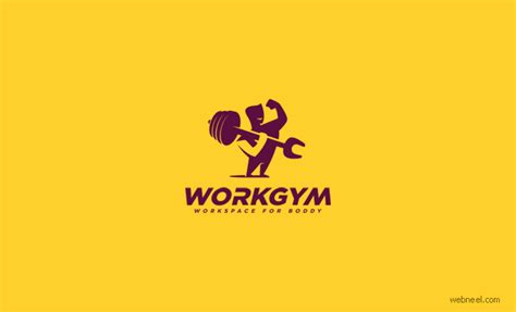 25 Creative Gym And Fitness Logo Designs For Your Inspiration Gym