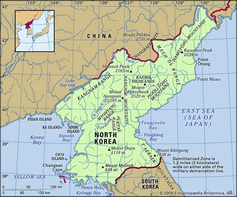 South korea on a world wall map: North Korea | Facts, Map, & History | Britannica