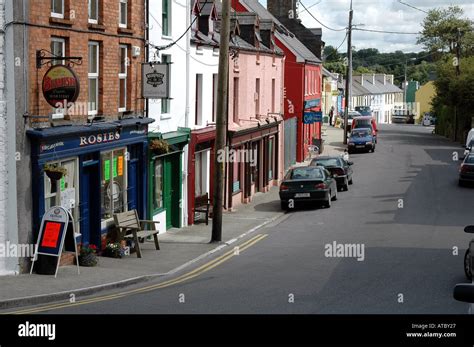 The Main Street In Ballydehob Co Cork Ireland Stock Photo 5312294 Alamy