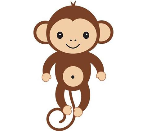 10 Dibujos De Monos Infantiles