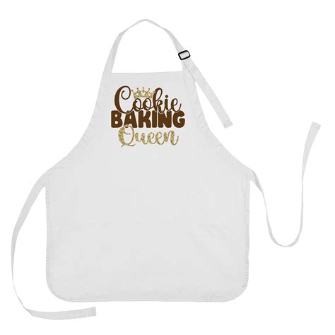 Cookie Baking Queen Apron Cookie Baking Queen T Apron For Etsy