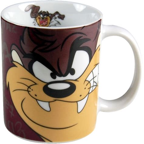 100% secure payment with paypal or credit card New Taz Face en boîte Mug Retro Ceramic Cup Looney Tunes Tasmanian Devil Official | eBay