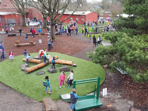 Sabin School Natural Playground Opens Learning Landscapes Design