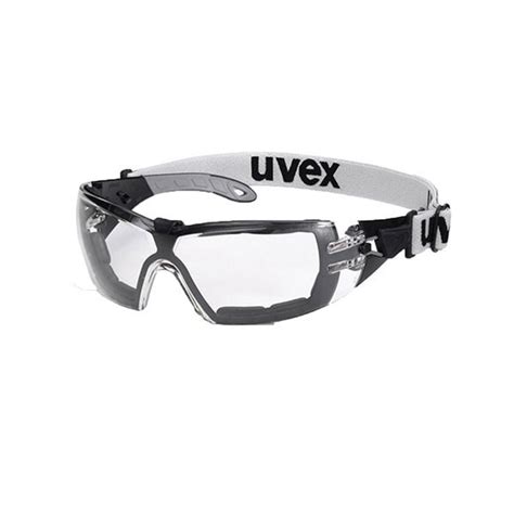 jual uvex safety glasses pheos guard clear lens black or grey frame supravision extreme 9192180