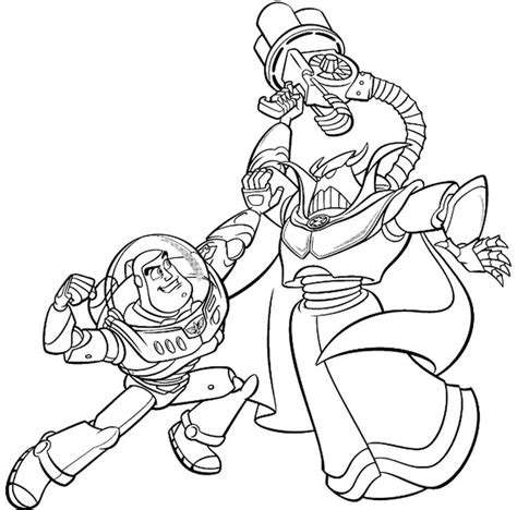18 Coloring Page Zurg Toy Story Coloring Pages Disney Coloring Pages