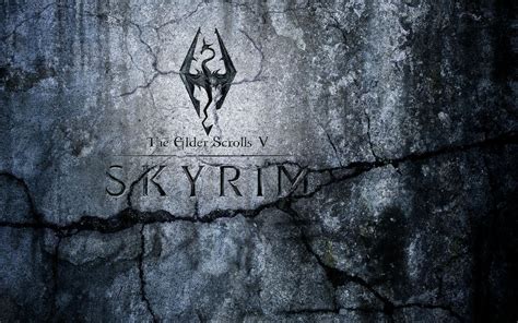 Skyrim Logo Wallpaper 82 Images