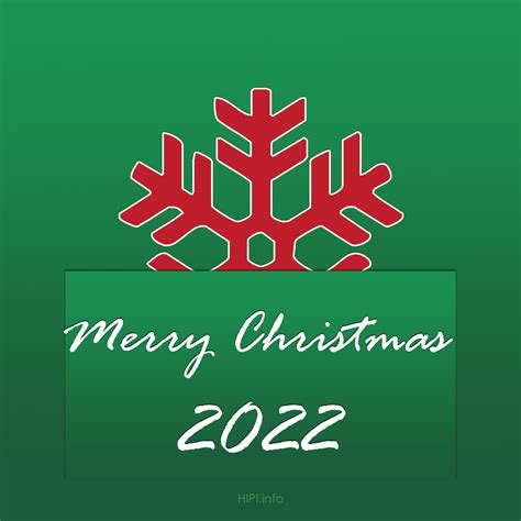 Christmas Card 2022 Free Printable Big Snowflake