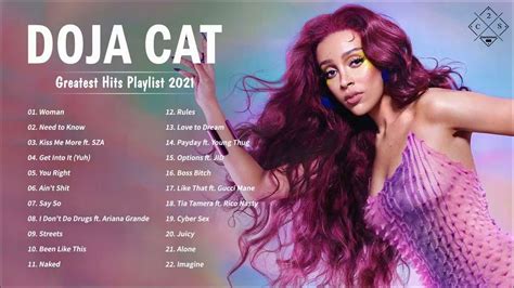 Doja Cat Greatest Hits Playlist 2021 Best Songs Of Doja Cat Woman Need