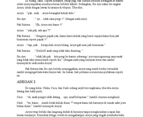 Check spelling or type a new query. Contoh Naskah Drama Pendek Untuk 6 Orang - Berbagai Naskah