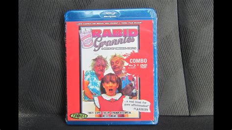 Rabid Grannies Blu Ray Unboxing Youtube