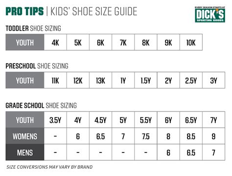 The Pro Tips Guide to Kids' Shoe Sizes | PRO TIPS by DICK'S Sporting Goods
