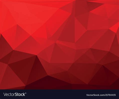Red Geometric Background Royalty Free Vector Image