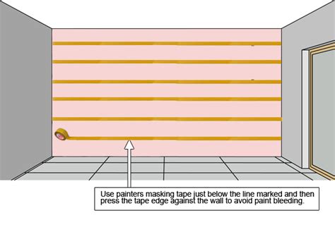 Painting horizontal stripes on a wall requires the proper tools to make sure the stripes look the way they're supposed to. How to paint stripes on your walls