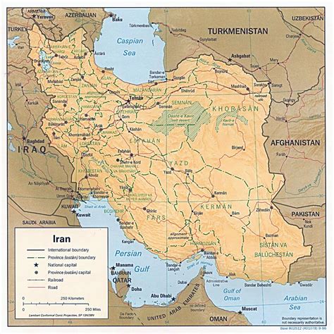 Maps Of Iran Detailed Map Of Iran In English Tourist Map Of Iran