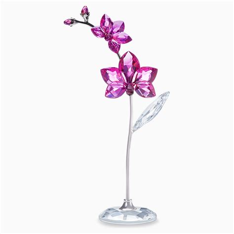 Swarovski Crystal Flower Figurine Flower Dreams Orchid Large