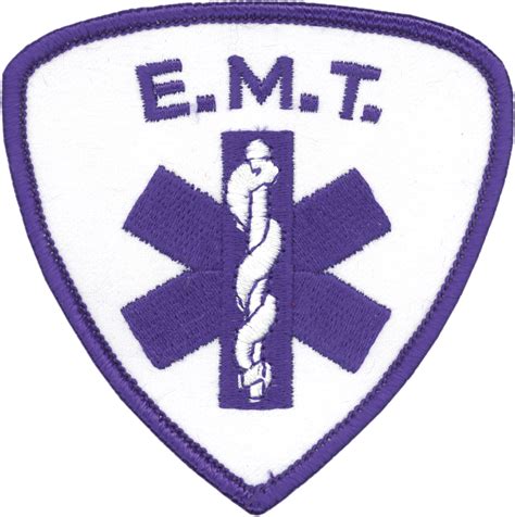 U N326 Emergency Medical Technician Emt With Blue Merrow Patch
