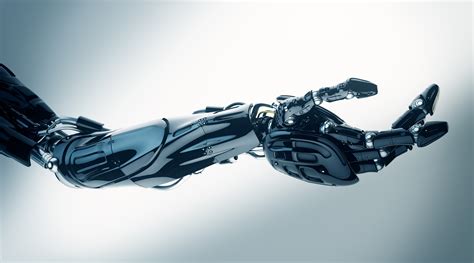 Black Robot Hand Robot Hd Wallpaper Wallpaper Flare