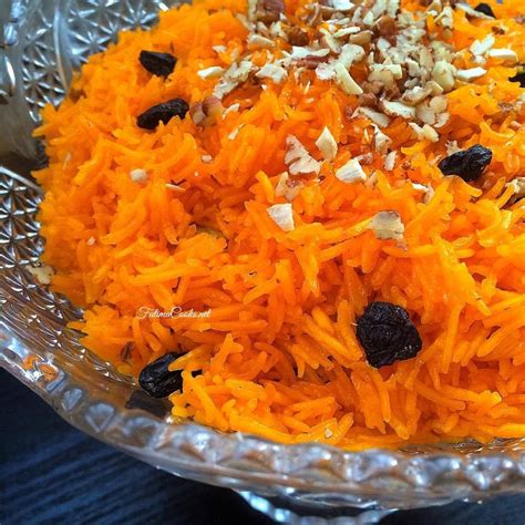 Zarda Sweet Pakistani Rice Laced With Nuts Raisins And Cardamom