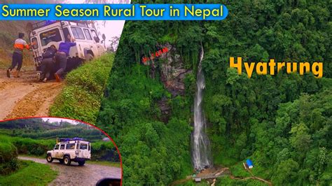 Deadliest Road In Nepal Travel Documentary 2nd Highest Waterfall