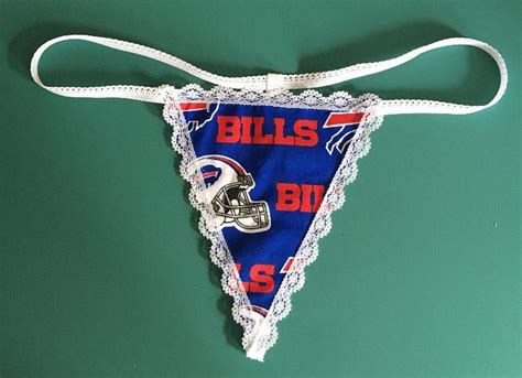 Womens Buffalo Bills Nfl Football Sexy Gstring Thong Underwear Etsy