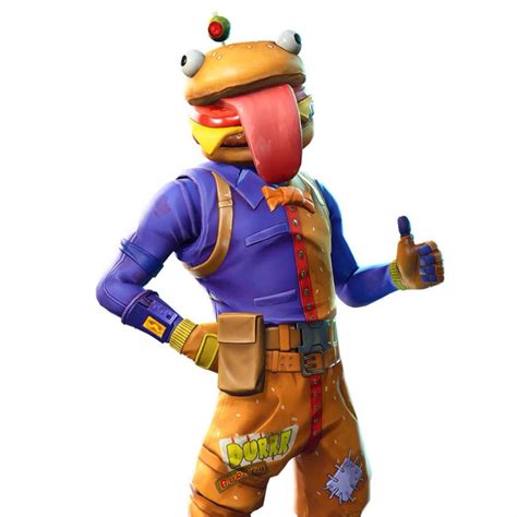 Leaked Fortnite Skins Outfit Let You Become A Durrr Burger