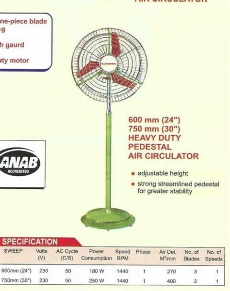 Almonard Pedestal Fan In Chennai Latest Price Dealers And Retailers In