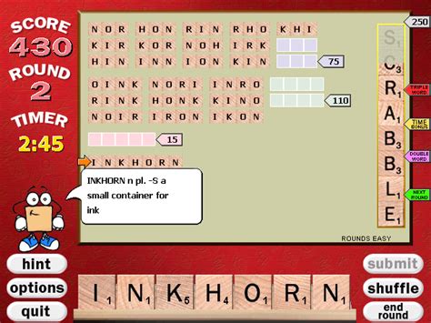 Scrabble Rack Attack Screenshots For Windows Mobygames