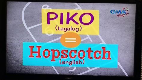 How To Play Hopscotch Piko In Tagalog Youtube