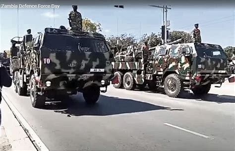 Zambian Military Parades New Weapons Military Africa