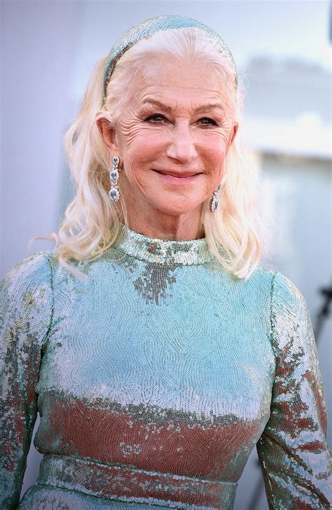 Helen Mirren On Gray Hair 12 Minute Workouts And Her Secret To A Life