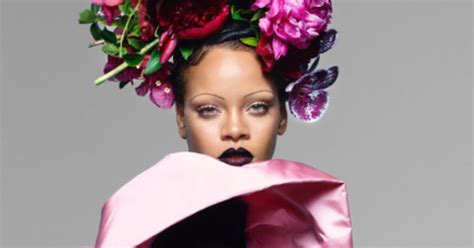Please Dont Pluck Your Eyebrows To Copy Rihannas Vogue Look
