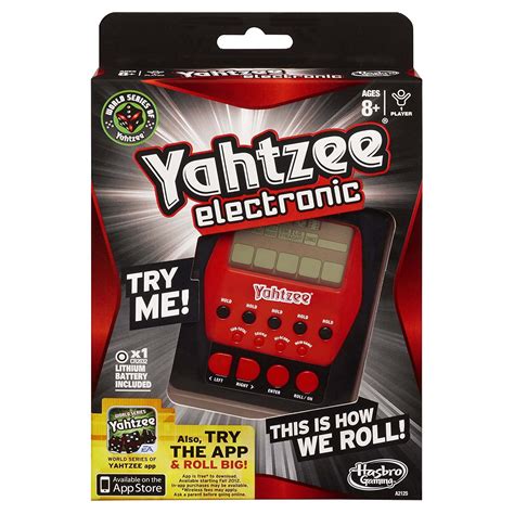Yahtzee Handheld Digital Game 519 Reg 1246