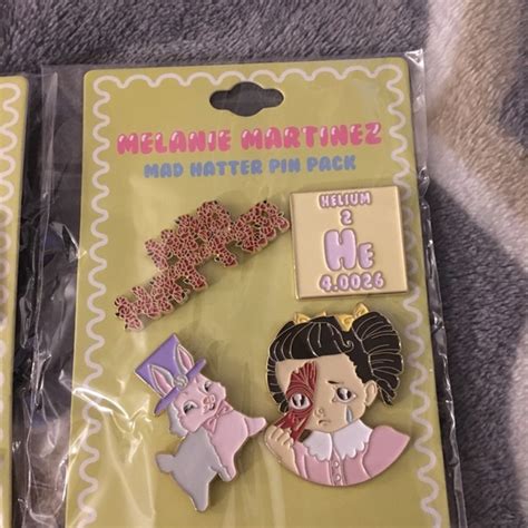 Hot Topic Accessories Melanie Martinez 4 Pack Of Pins Poshmark