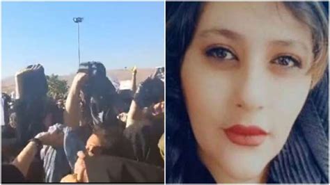 Iran Women Take Off Hijab Protest Mahsa Aminis Death After Detention By Morality Police