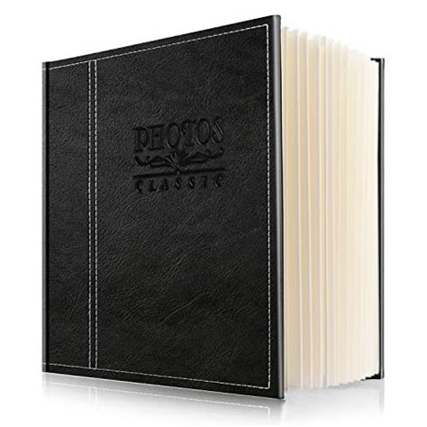 First, pick the type of photo book that you'll cherish for years to come. RECUTMS Photo Album 4×6 600 Photos Black Pages Large Capacity Leather Cover Wedding Family Photo ...