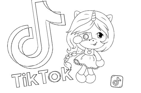 Click the tiktok logo coloring pages to view printable version or color it online (compatible with ipad and android tablets). Tiktok privacy, hoe zit dat in 2020?