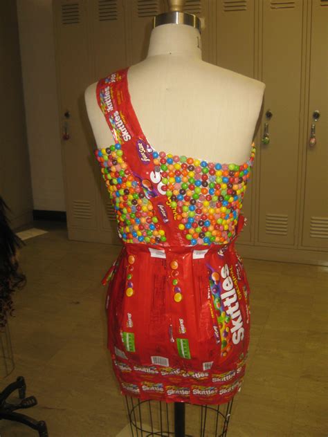 The Back Of My Skittle Dress Skittles Dresses Deviantart