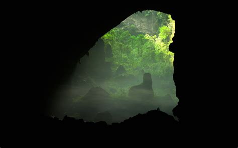 Cave Landscape Nature Hd Wallpaper Wallpaper Flare